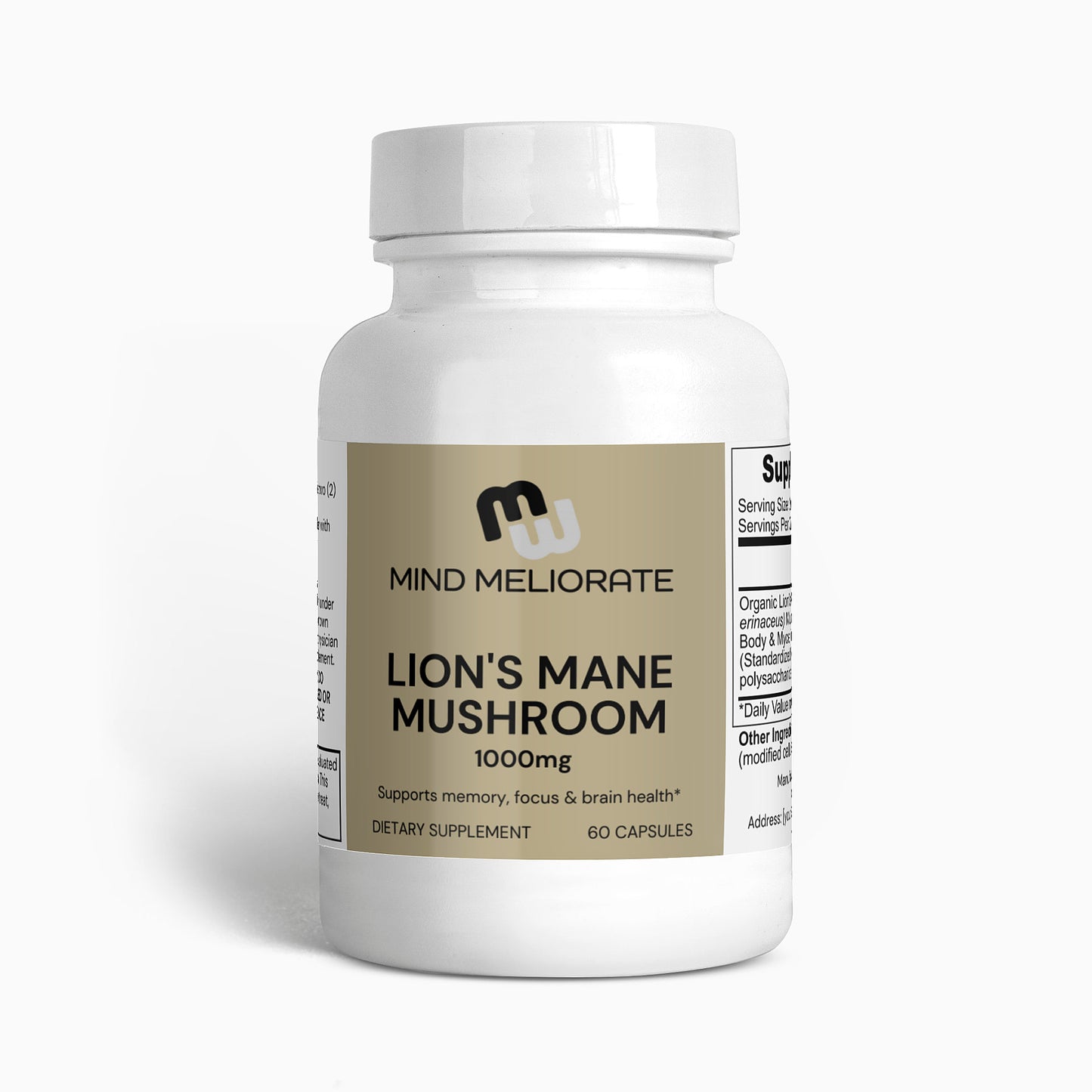 MM Nerve Growth Factor Lion's Mane Mushroom